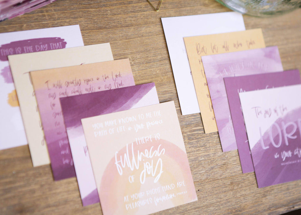 Scripture Cards | Joy Bible Verse Cards