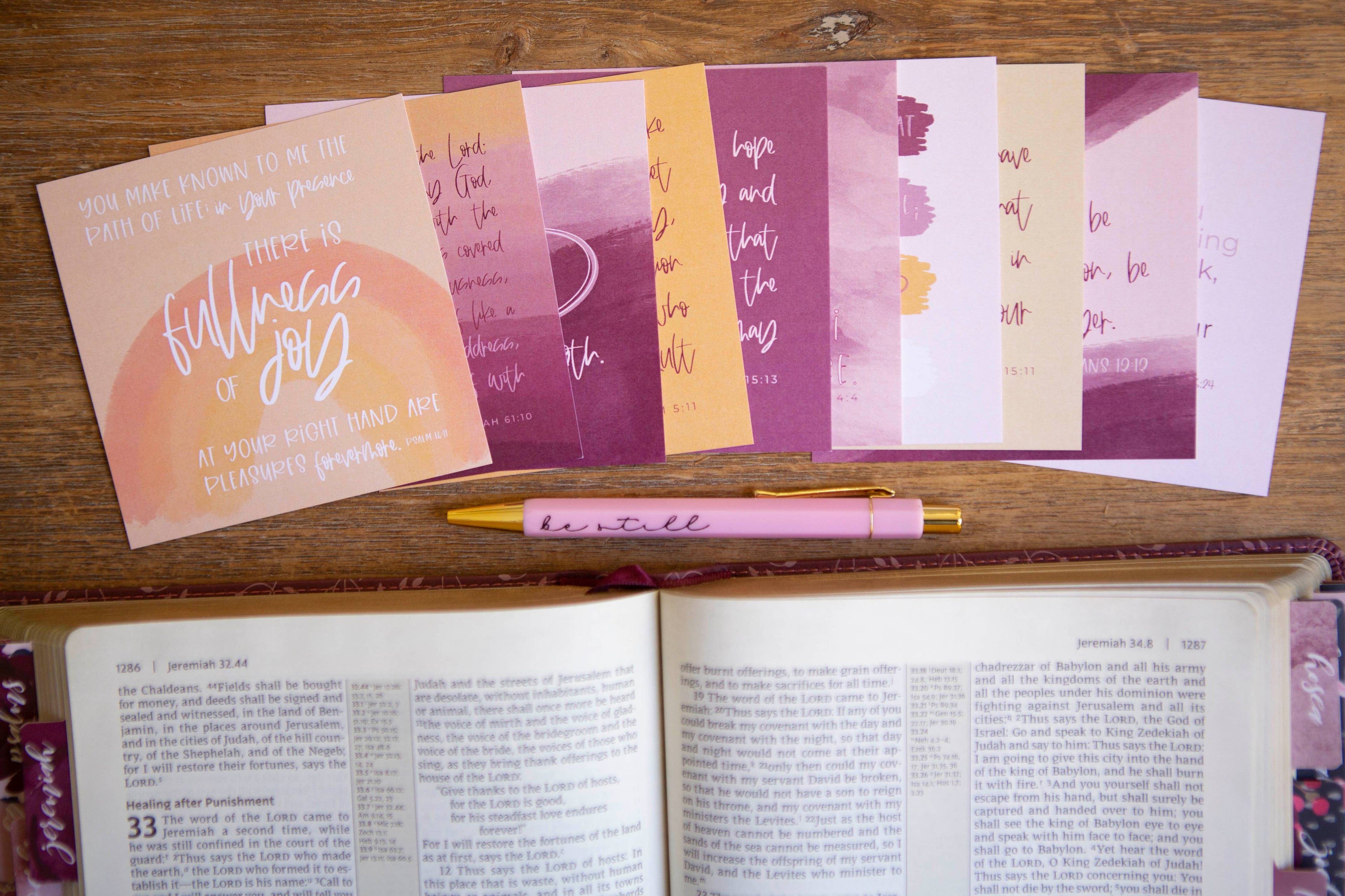 Scripture Cards | Joy Bible Verse Cards