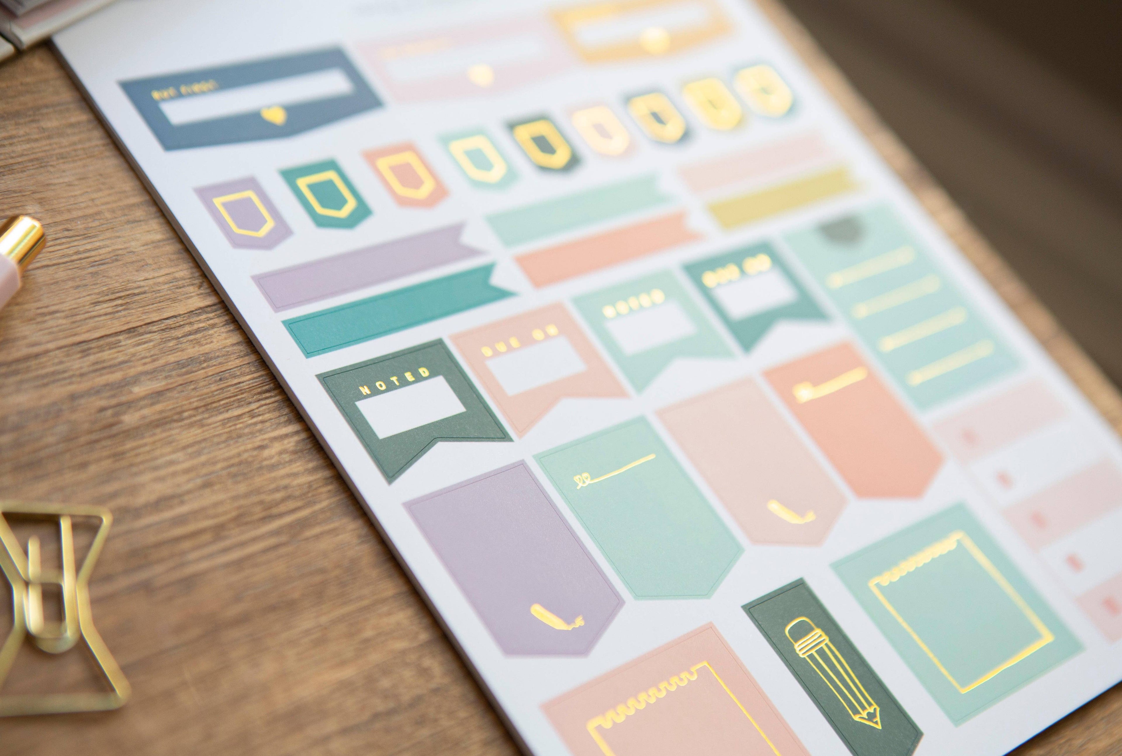 Planner Stickers | Sticker Set For Planner