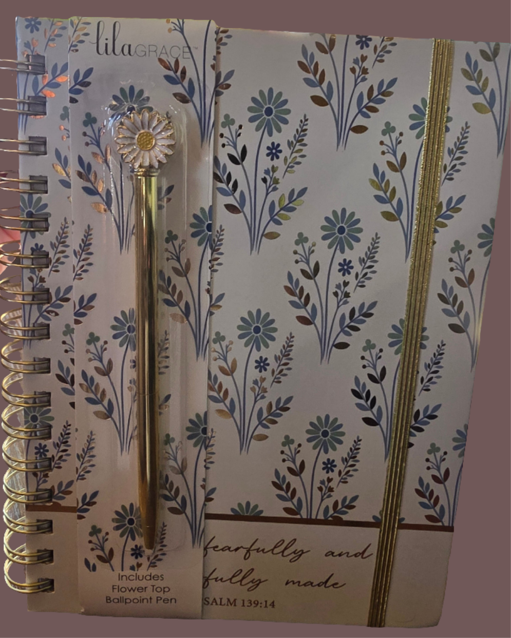 Wonderfully Made-Notebook with Pen