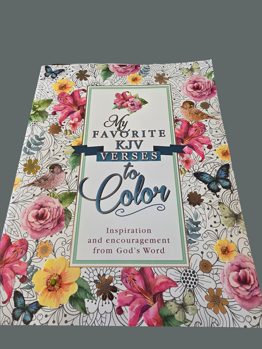 My favorite KJV verses to Color