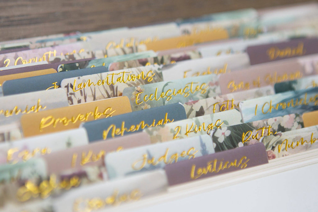 Pretty Bible Book Tabs | Bible Tabs