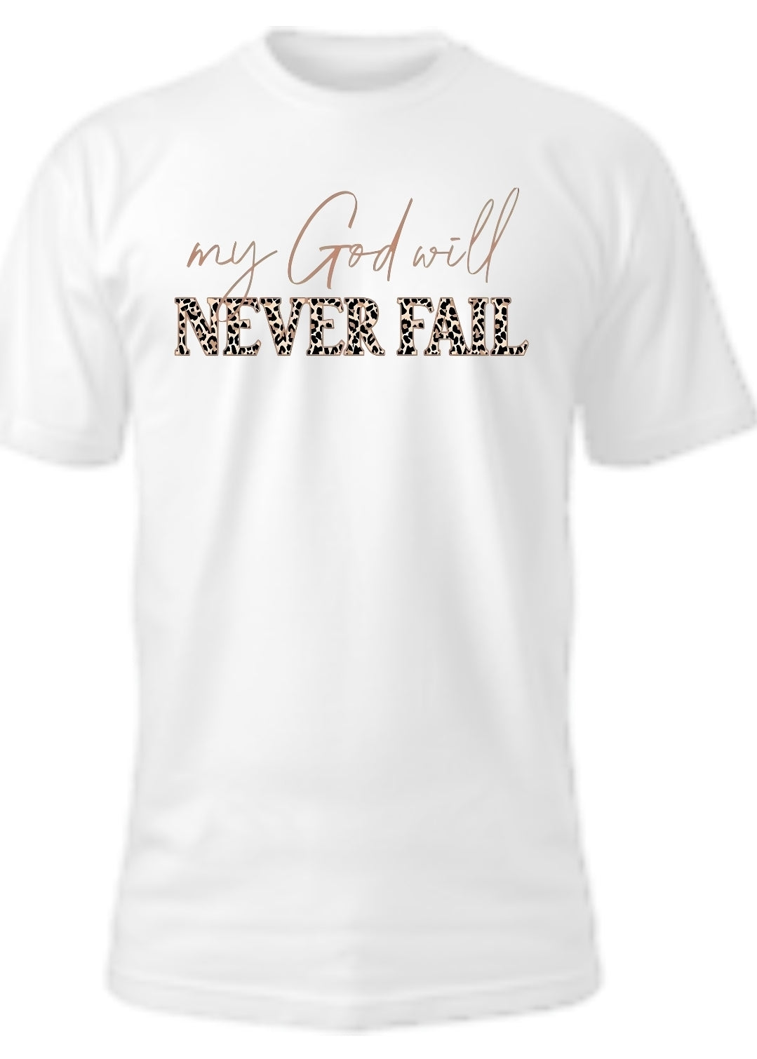 My God will never fail