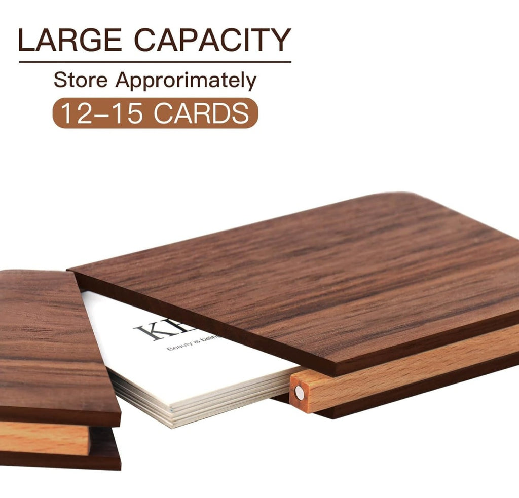 Wood Business Card Holder