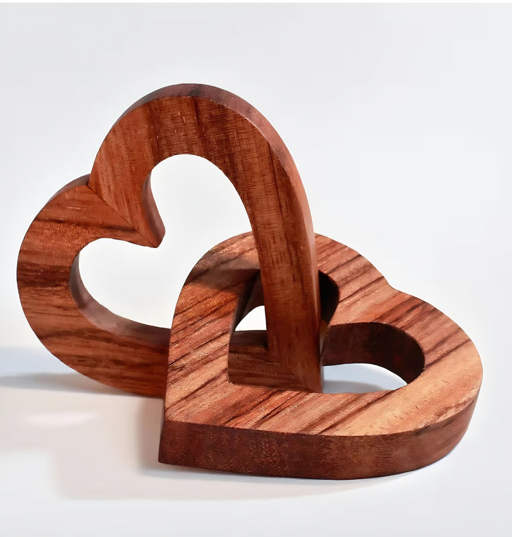 Linked Hearts- Engraving Available