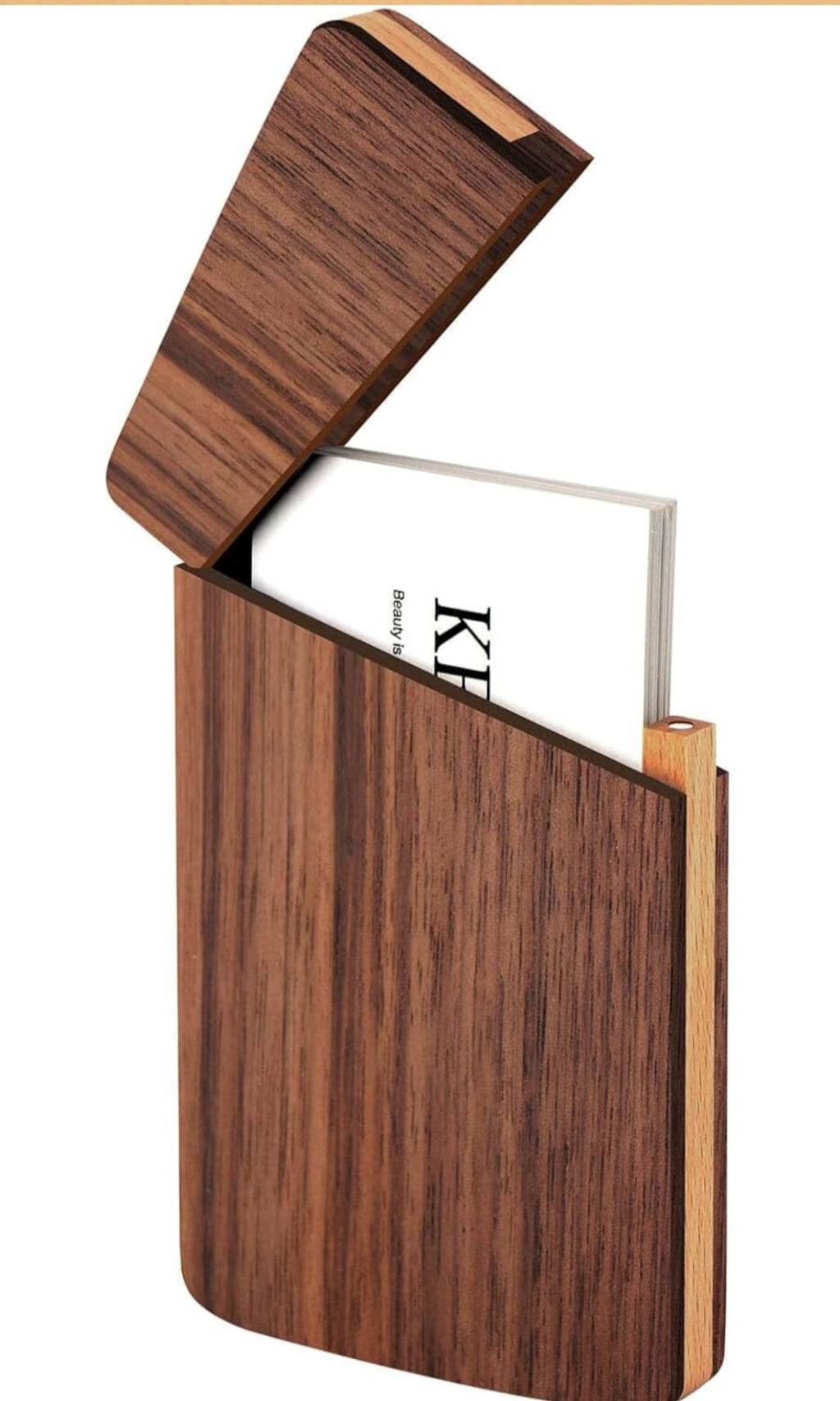 Wood Business Card Holder