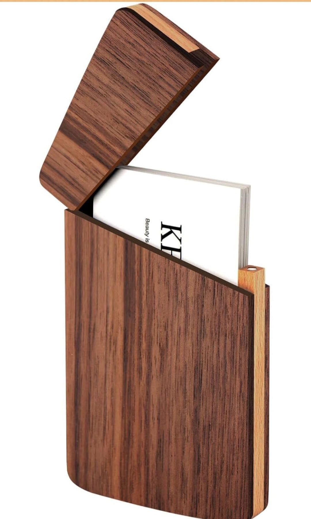 Wood Business Card Holder