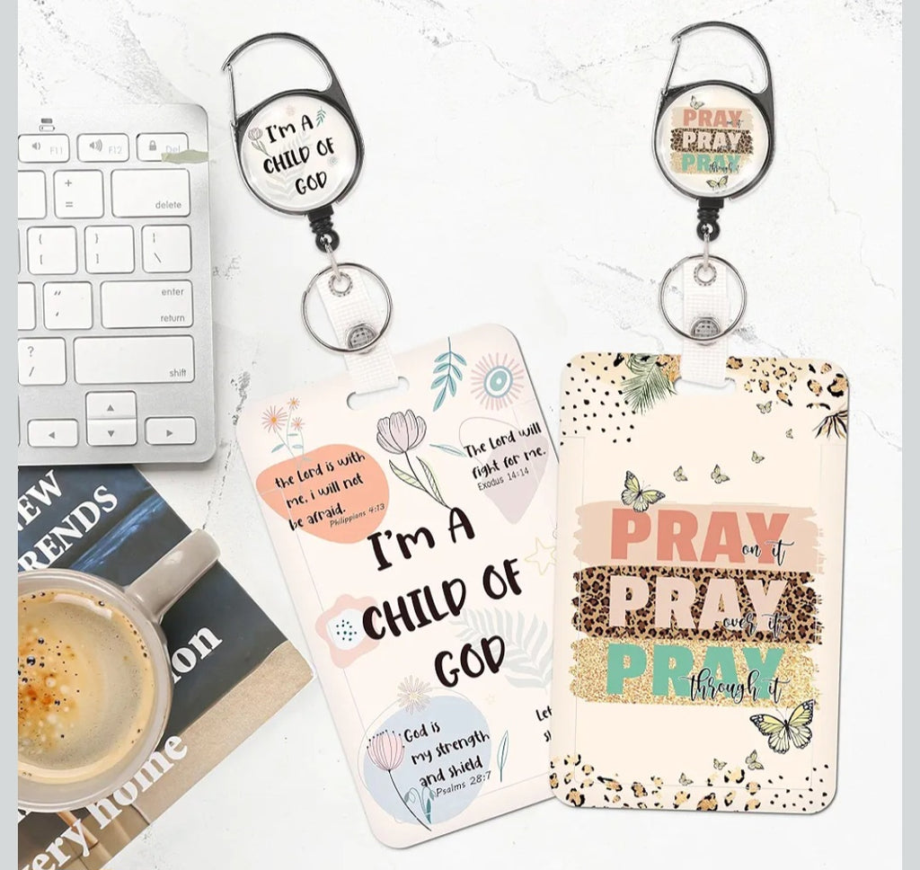 Badge Holder with Retractable Reel Clip